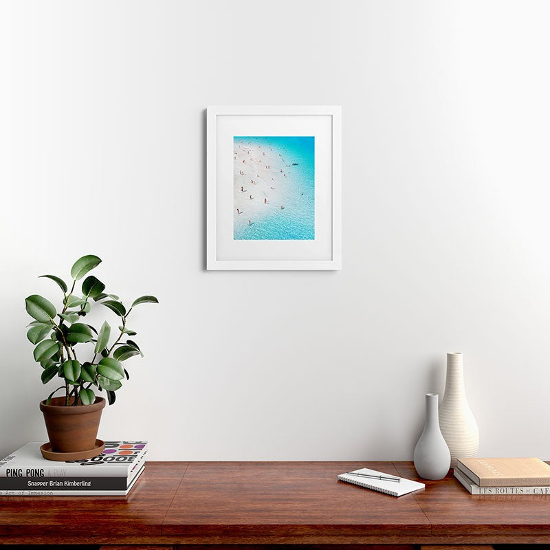 Gal Design Beach Daydream Framed Art Print