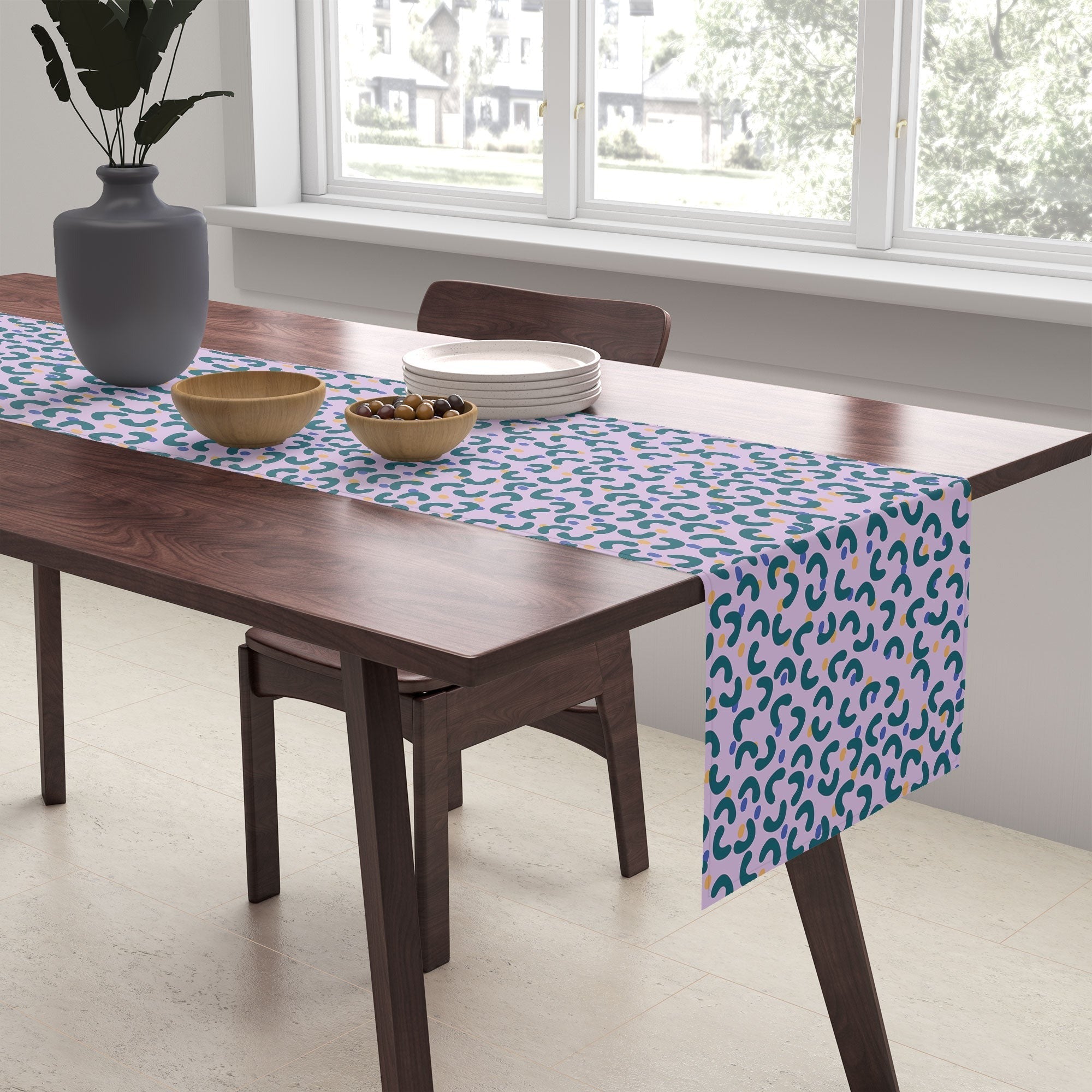 Camilla Foss Pebbles Mix Table Runner