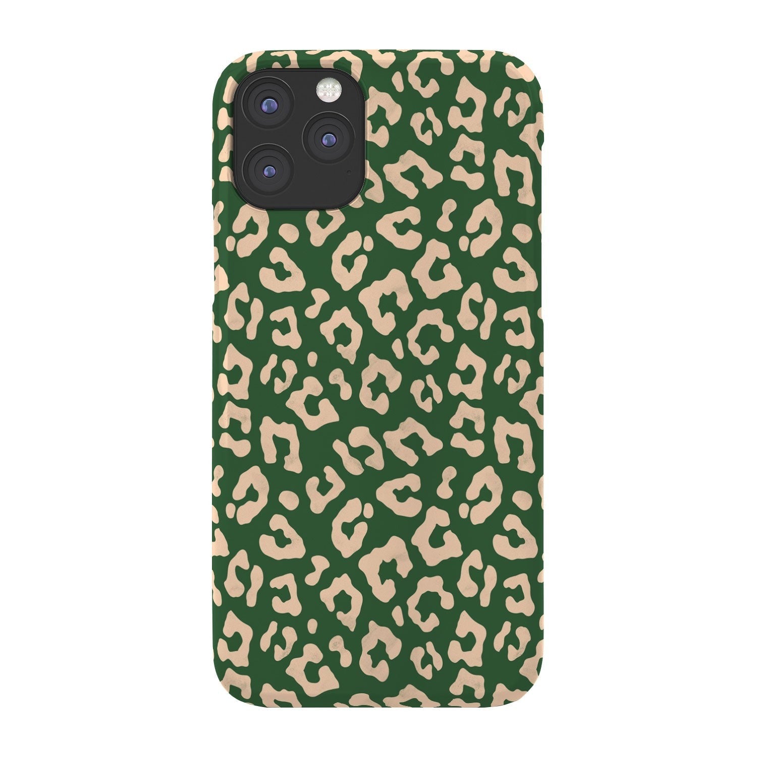 Avenie BR Cheetah Print In Green Phone Case