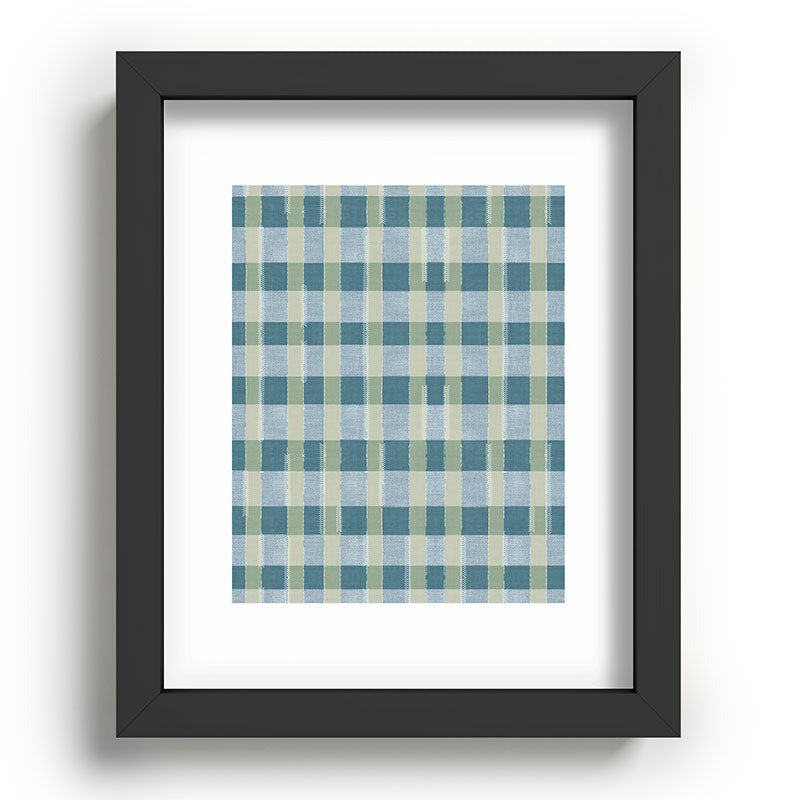 Marta Barragan Camarasa Country Style Checks Recessed Framing Rectangle