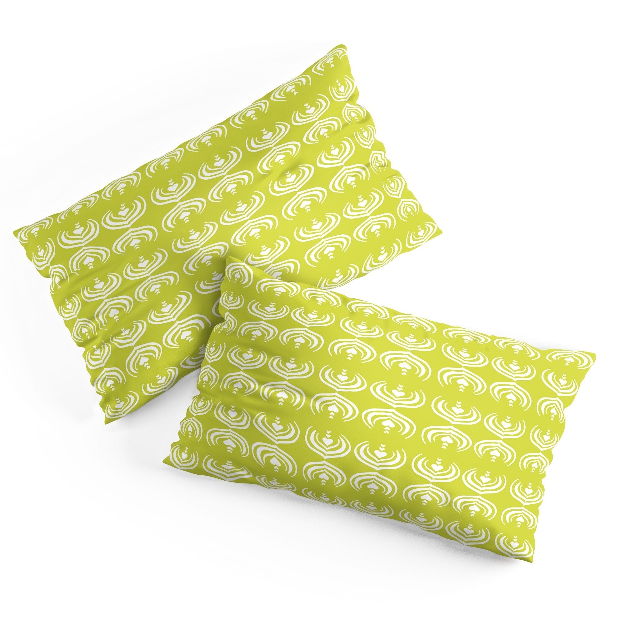 Design by Spark Matcha Latte Art Pillow Shams