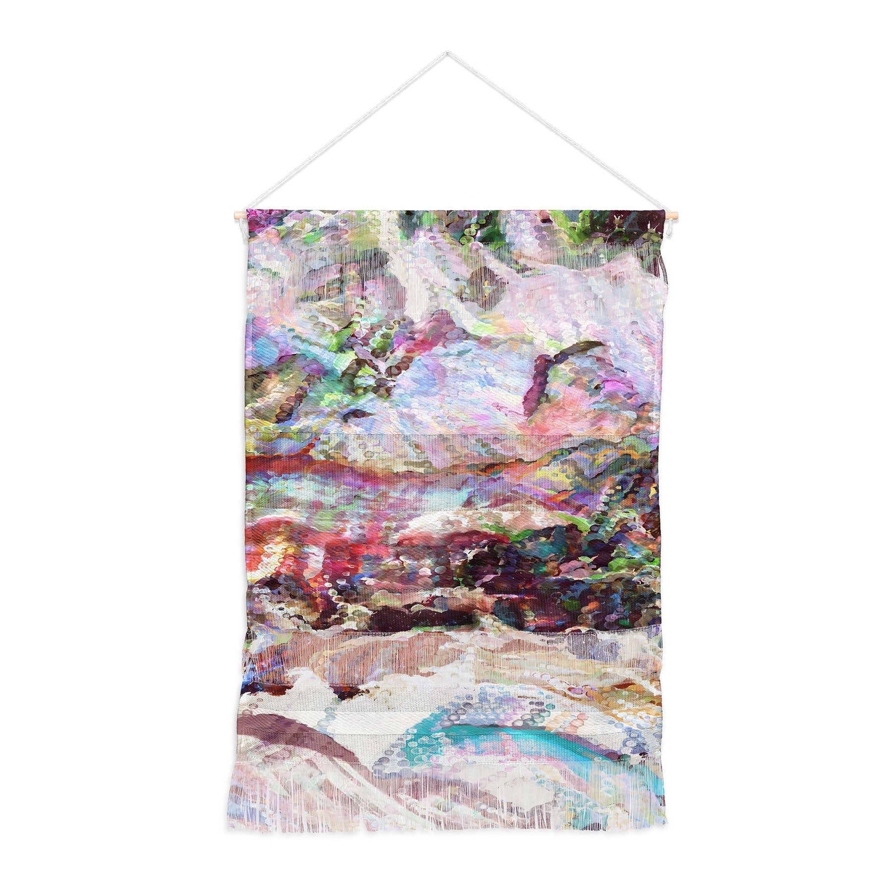83 Oranges Sequin Haze Wall Hanging Portrait