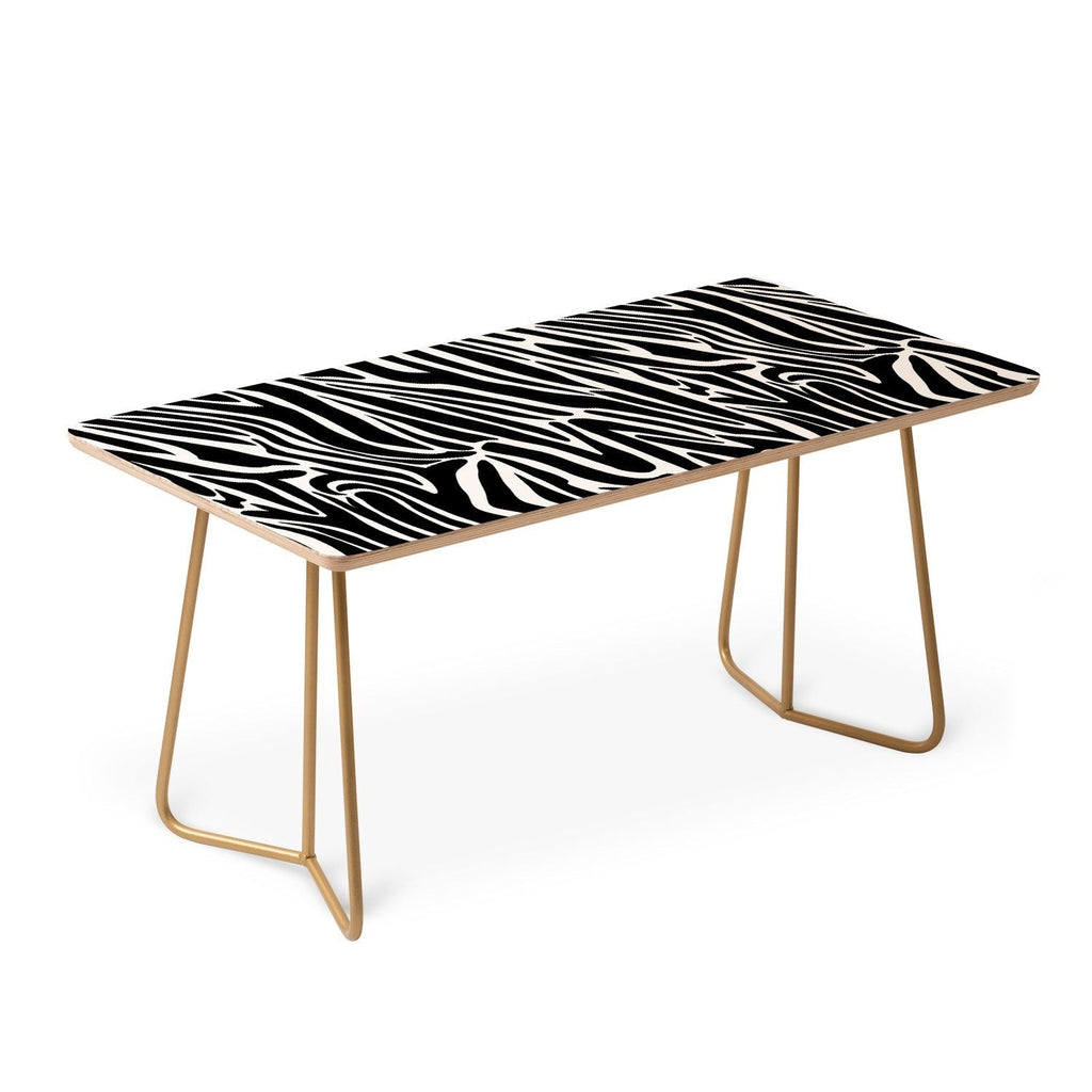 Jennifer Labre Wild Zebra Coffee Table