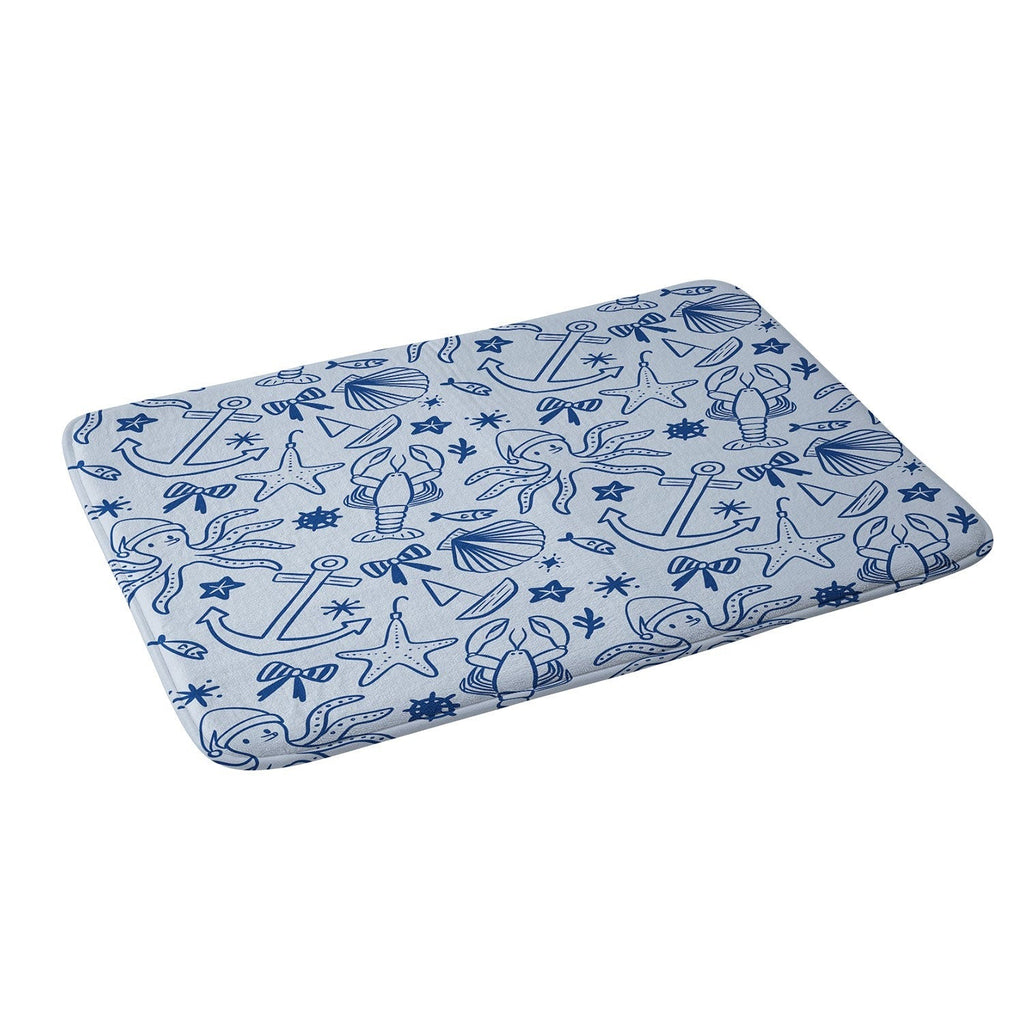 Design by Spark Marine Christmas Holiday Memory Foam Bath Mat