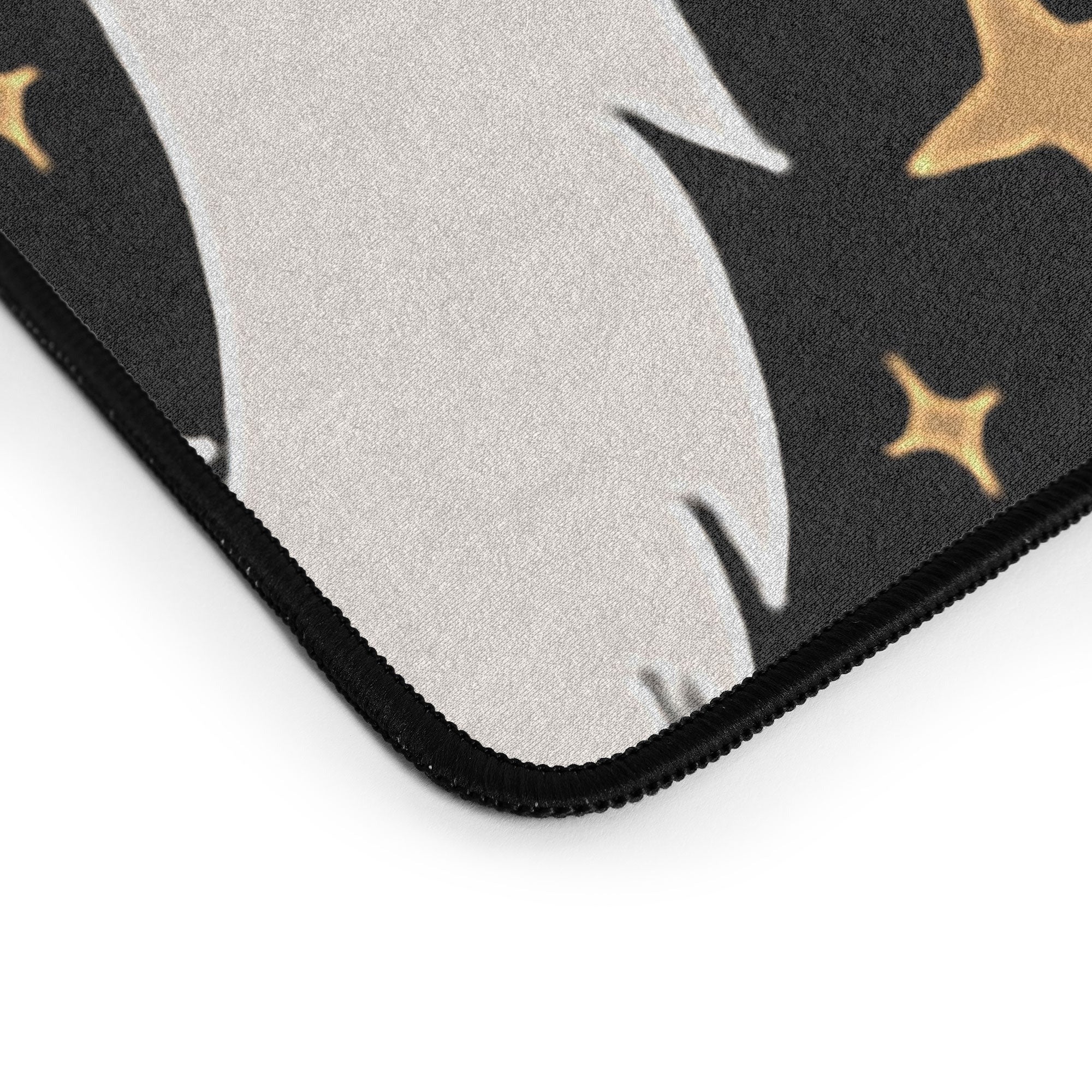 Avenie Celestial Cats Gold Desk Mat
