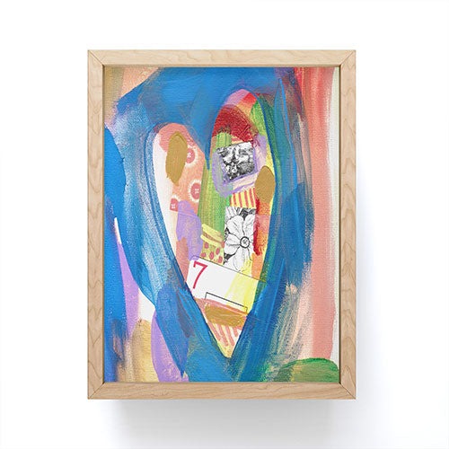Natalie Baca Lucky in Love Framed Mini Art Print
