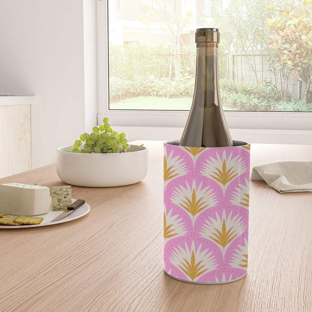 Jennifer Labre Pink Palmetto Wine Chiller