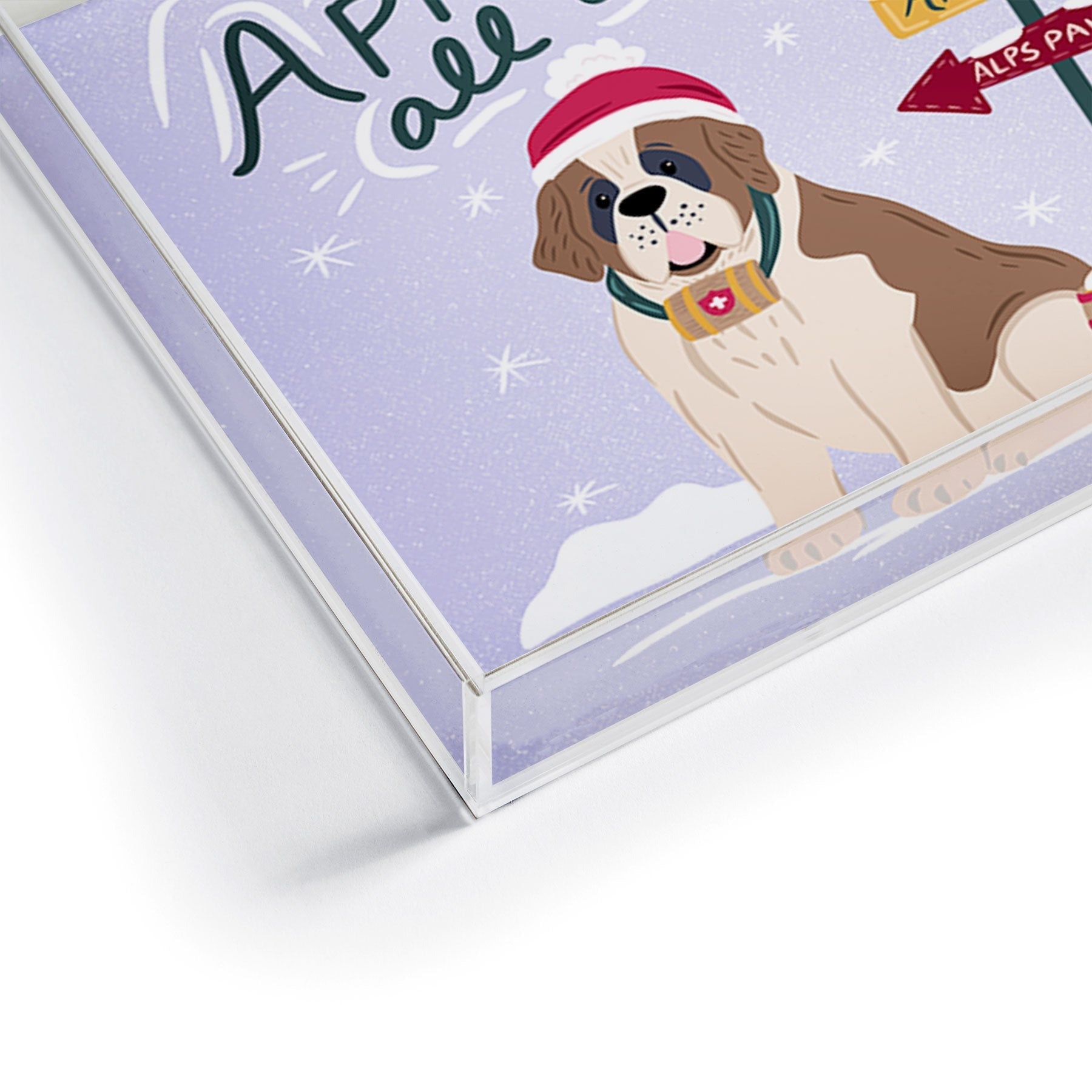 Design by Spark St Bernard Apres All Day Acrylic Tray