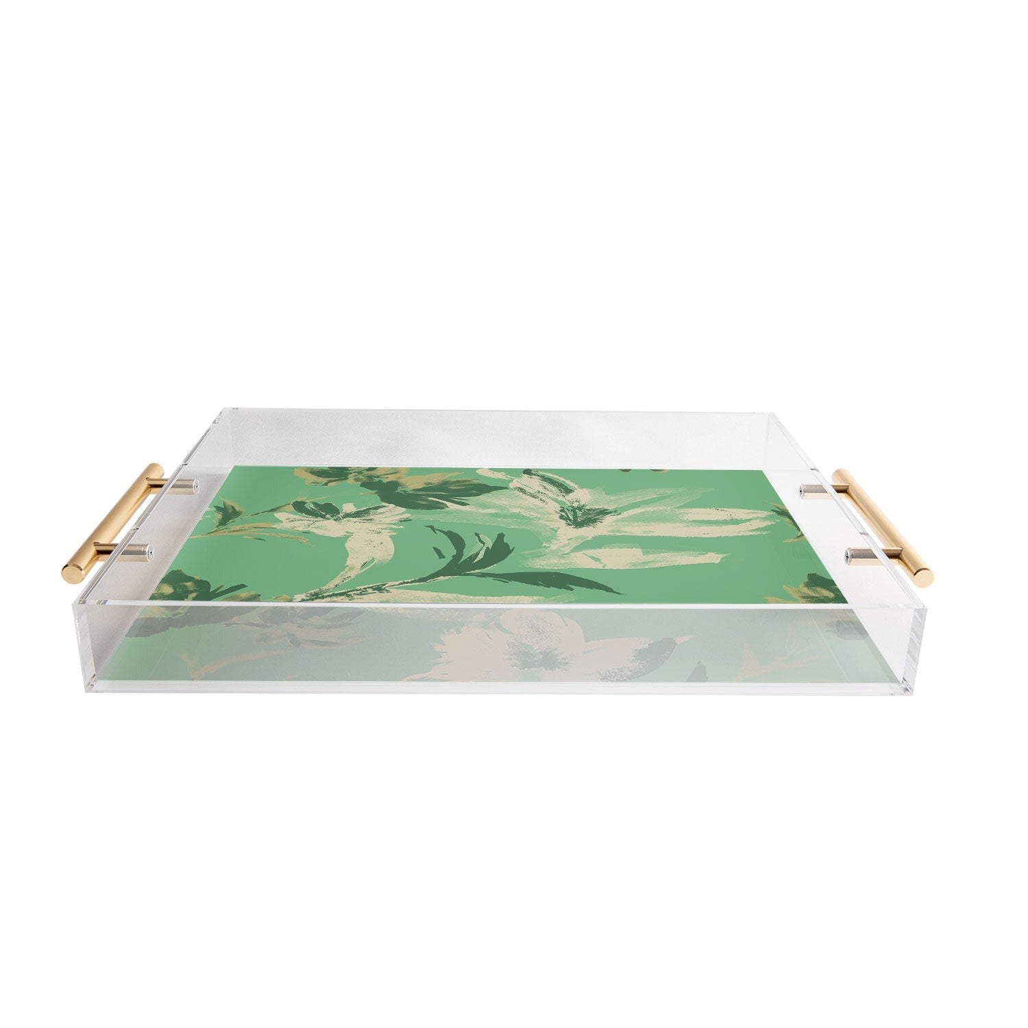 Gabriela Fuente Emma Green Acrylic Tray