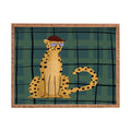 Design by Spark Cheetah Cool Cat Rectangular Tray