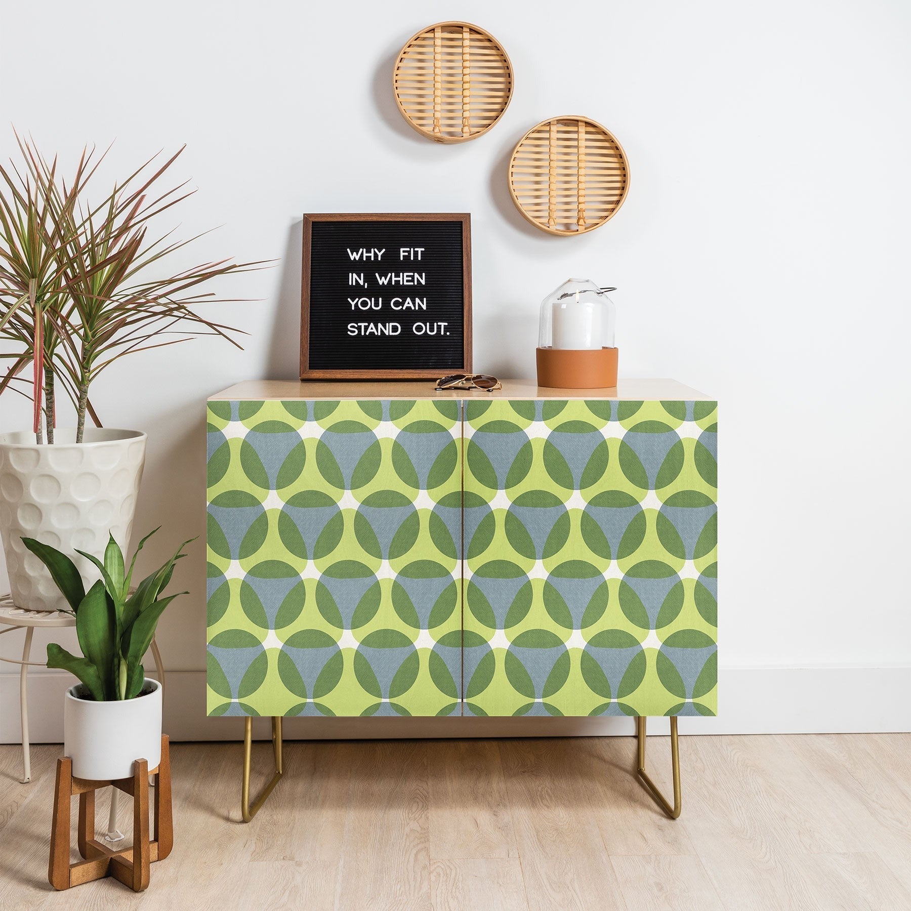 Marta Barragan Camarasa Stylish Retro Circle Credenza