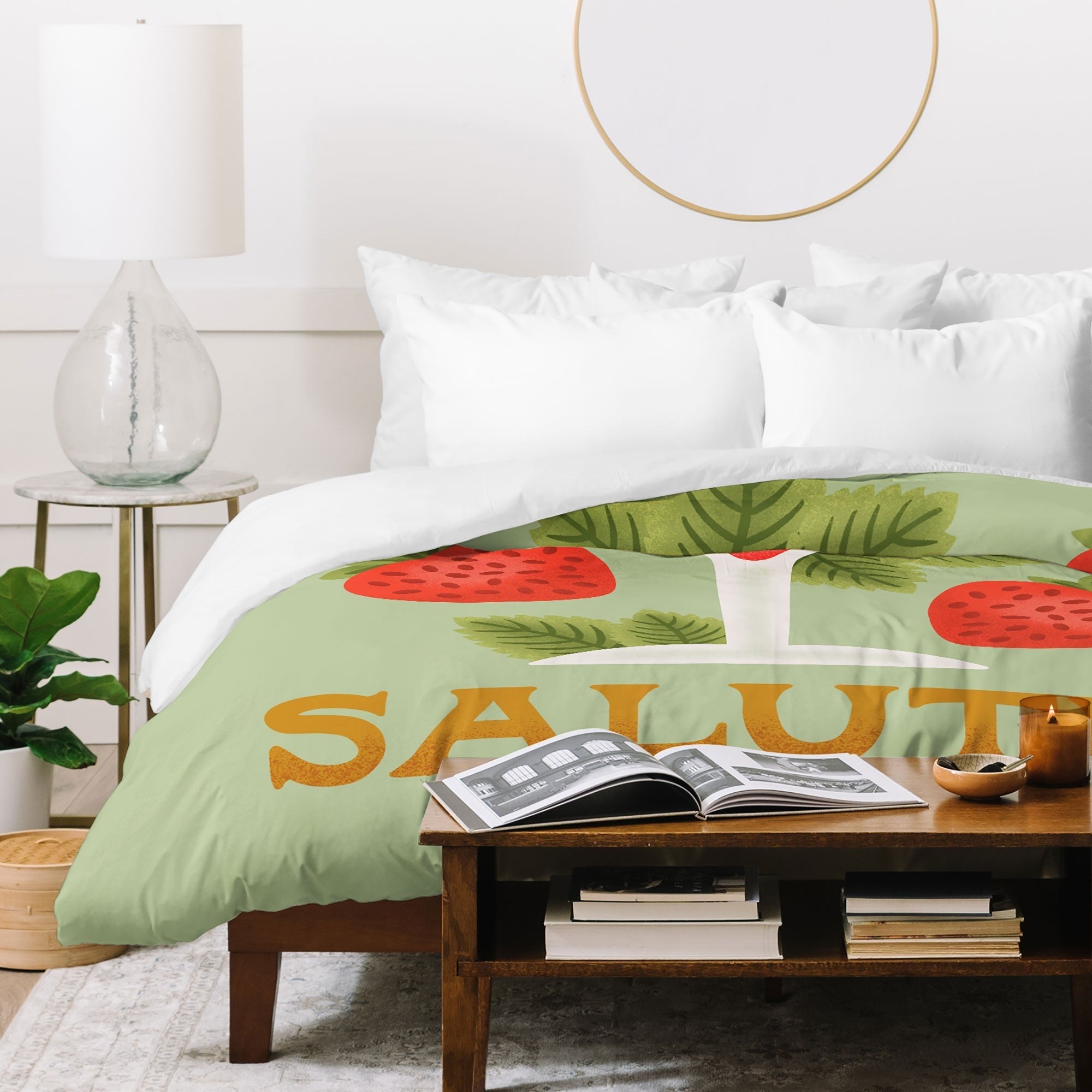 Jessica Molina Rossini Duvet Cover