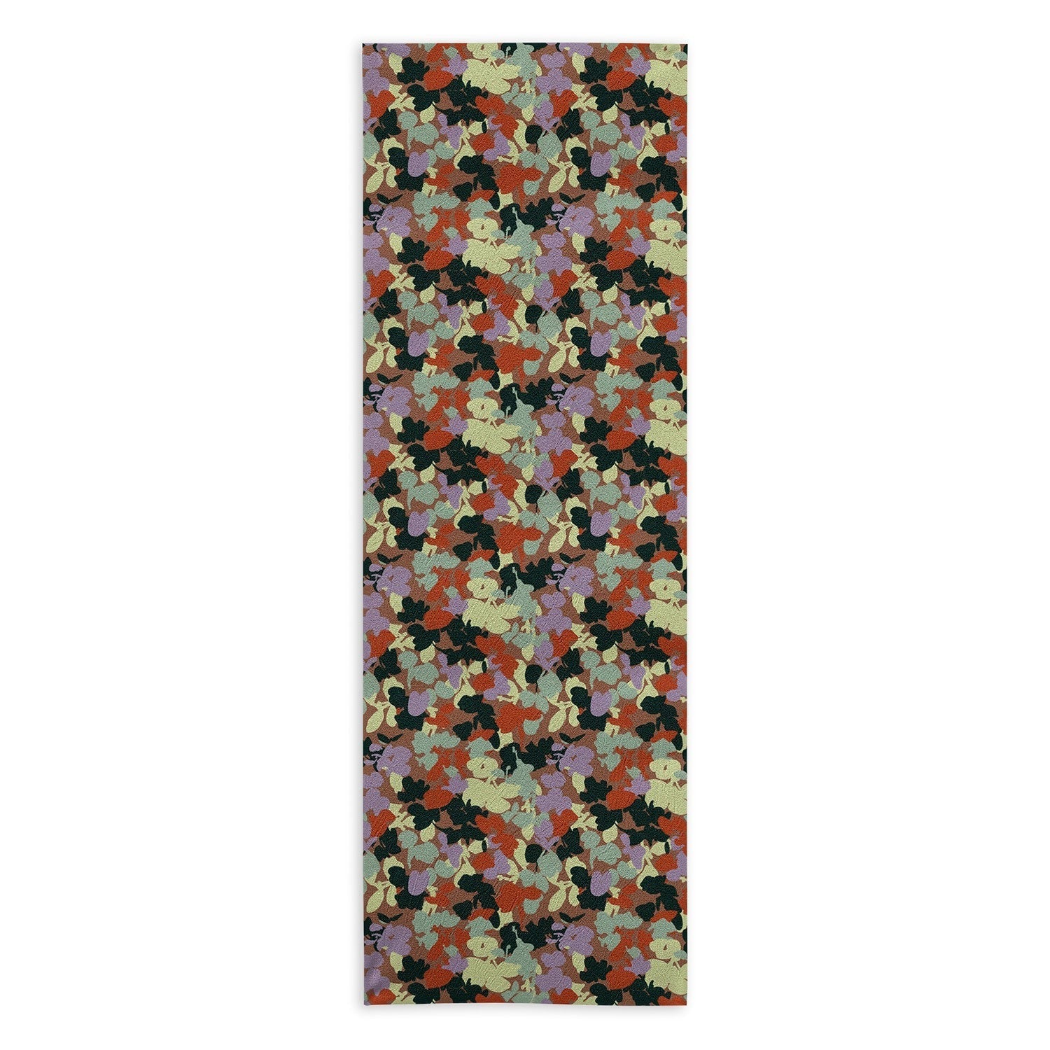 Marta Barragan Camarasa Retro Bloom Medley Yoga Towel