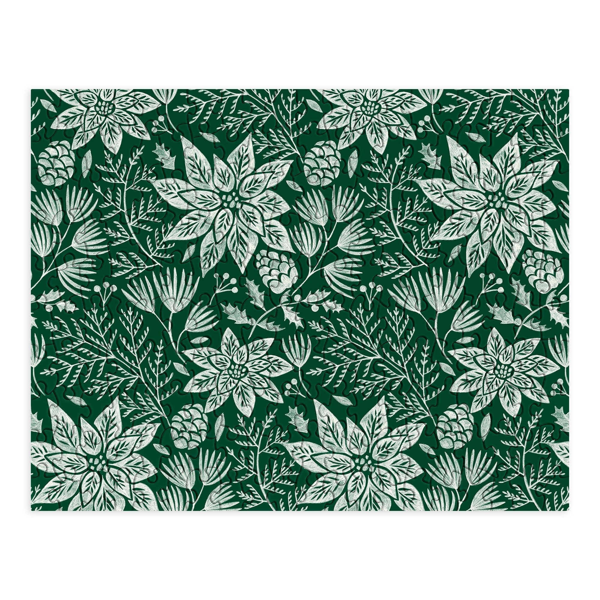 Pimlada Phuapradit Christmas Poinsettia Puzzle