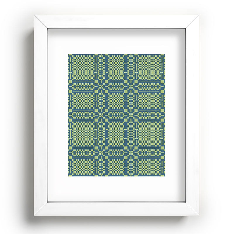 Marta Barragan Camarasa Nostalgic Grid Design Recessed Framing Rectangle