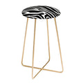 Jennifer Labre Wild Zebra Counter Stool