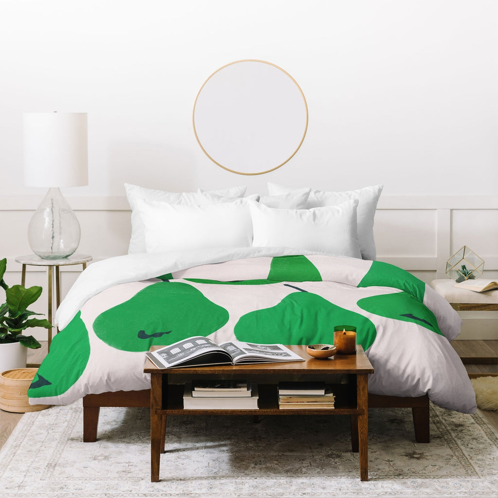 Garima Dhawan pears 1 Duvet Cover