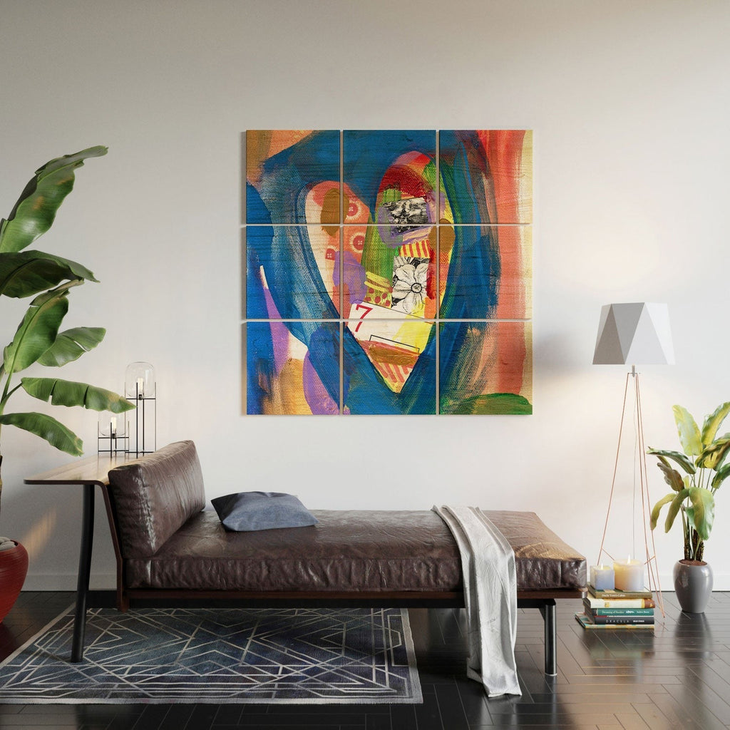 Natalie Baca Lucky in Love Wood Wall Mural