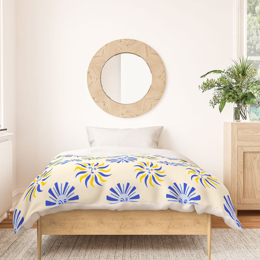 Design by Spark Dolce Vita Radial Sun Flames Duvet Cover