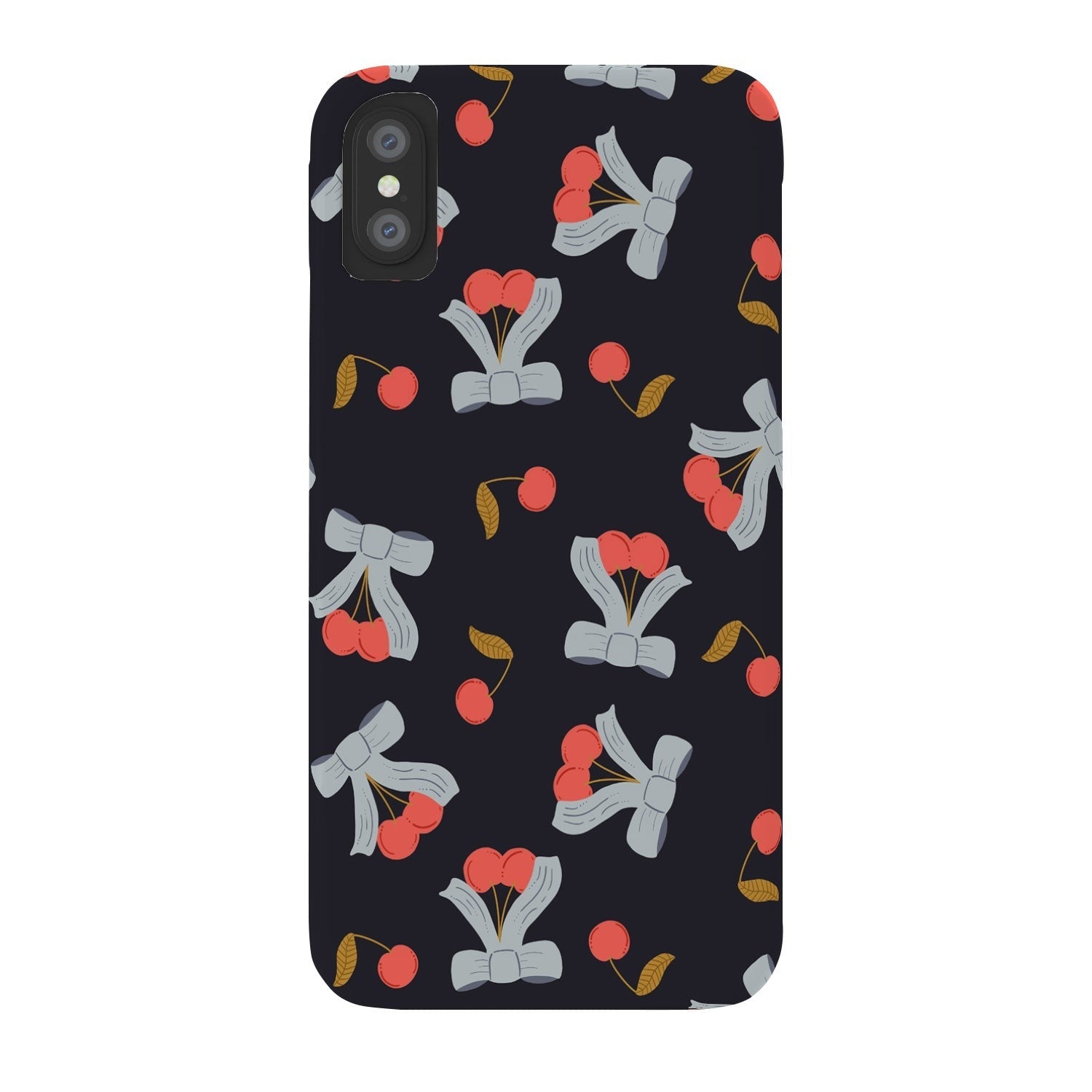 Jennifer Labre Cherries and Bows Phone Case