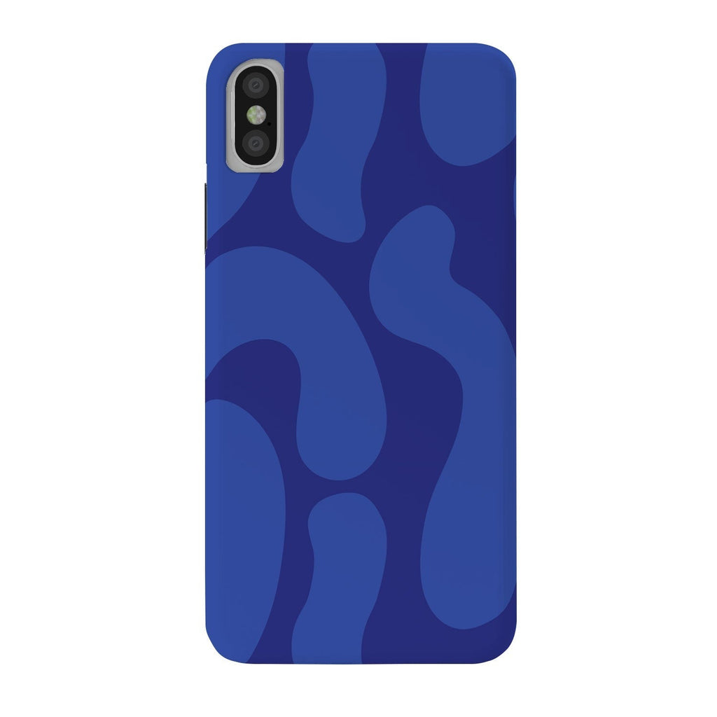 Camilla Foss Blue Pebble Phone Case
