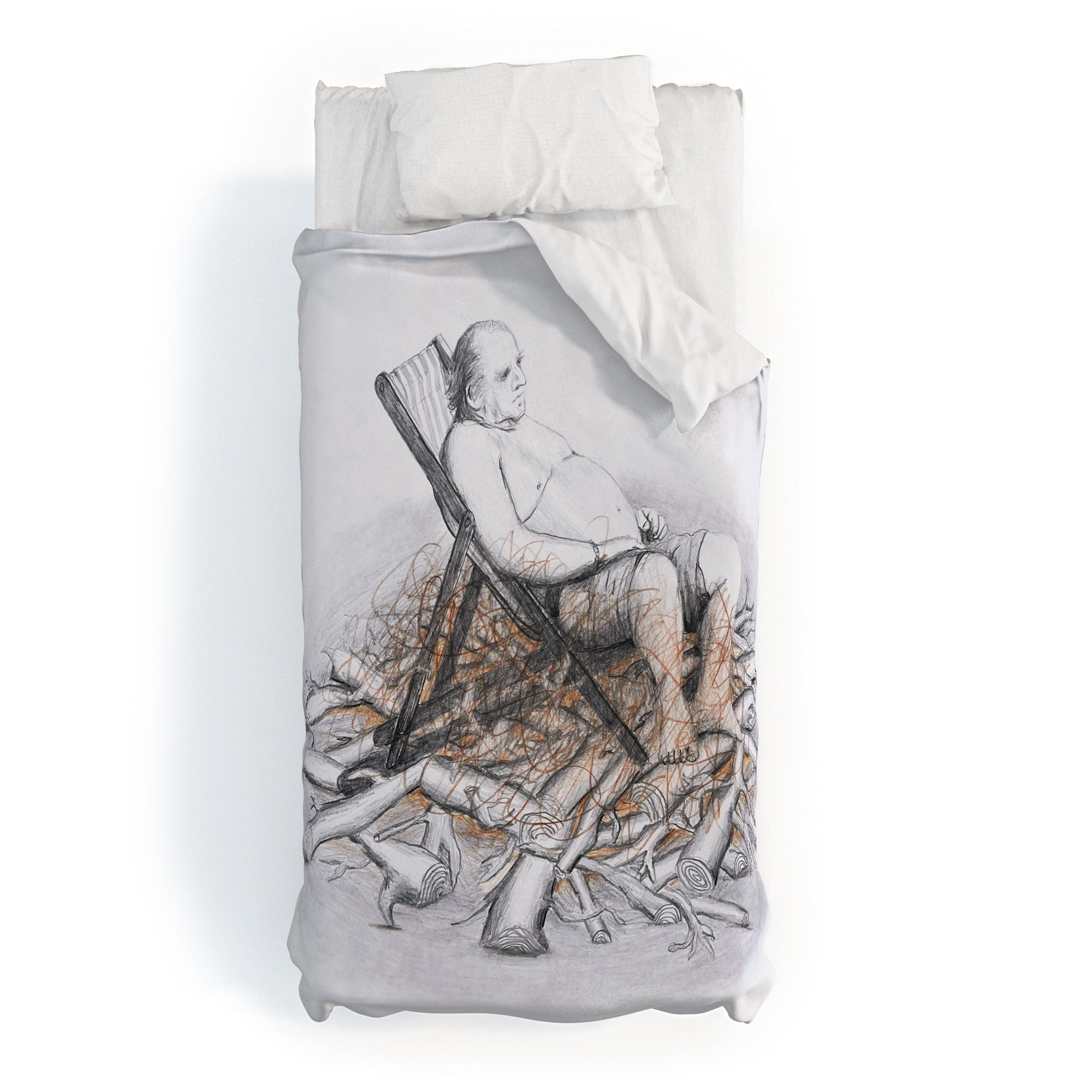 Coco de Paris Why was I born Duvet Cover