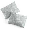 CoastL Studio Palm Forest Coastal Blue Pillow Shams