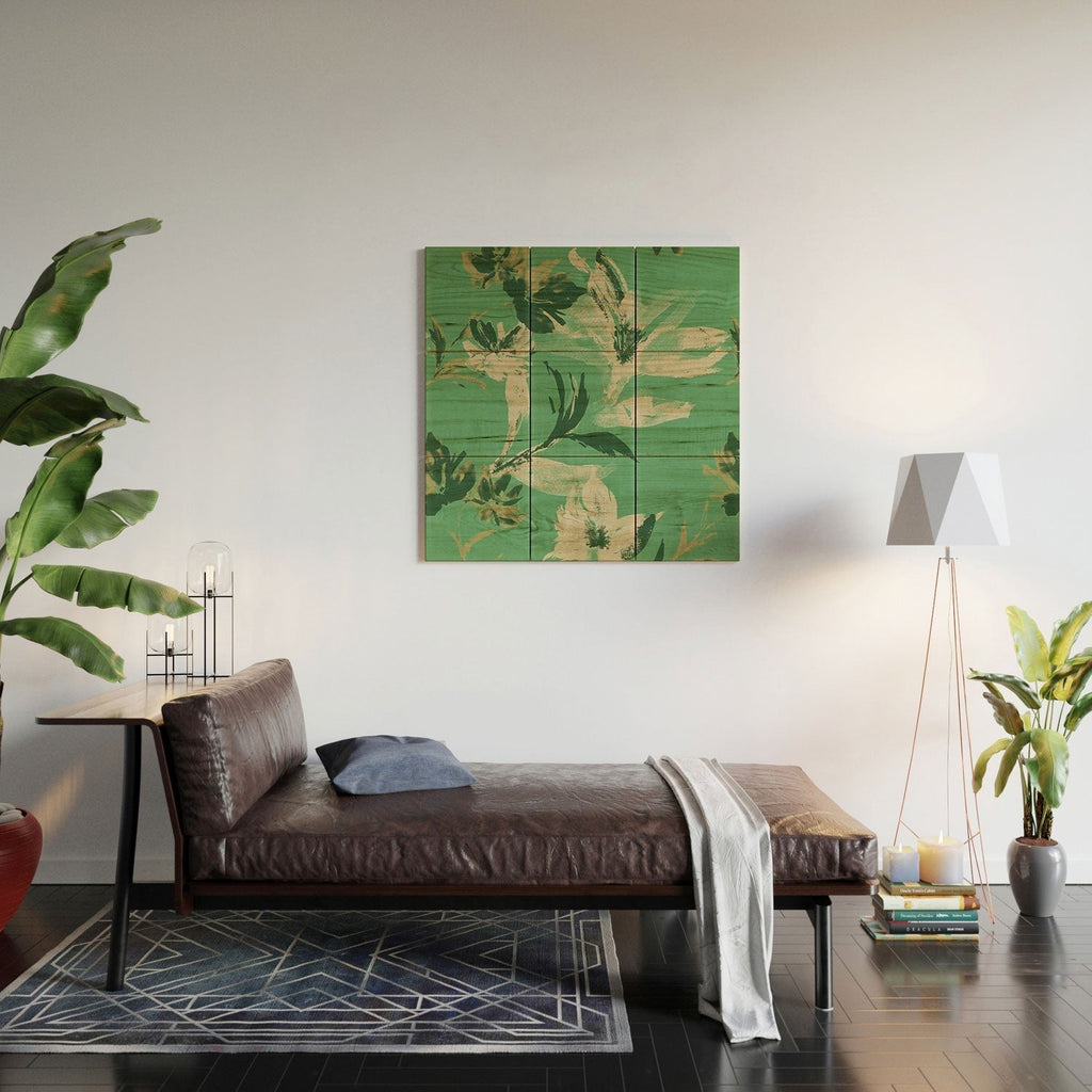 Gabriela Fuente Emma Green Wood Wall Mural