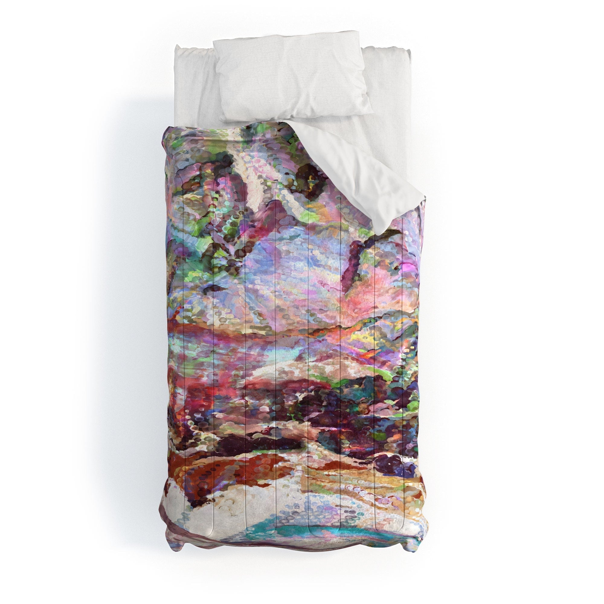 83 Oranges Sequin Haze Comforter