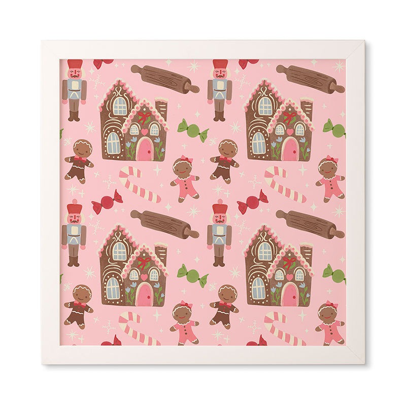 carriecantwell Sweet Christmas Holidays Framed Wall Art