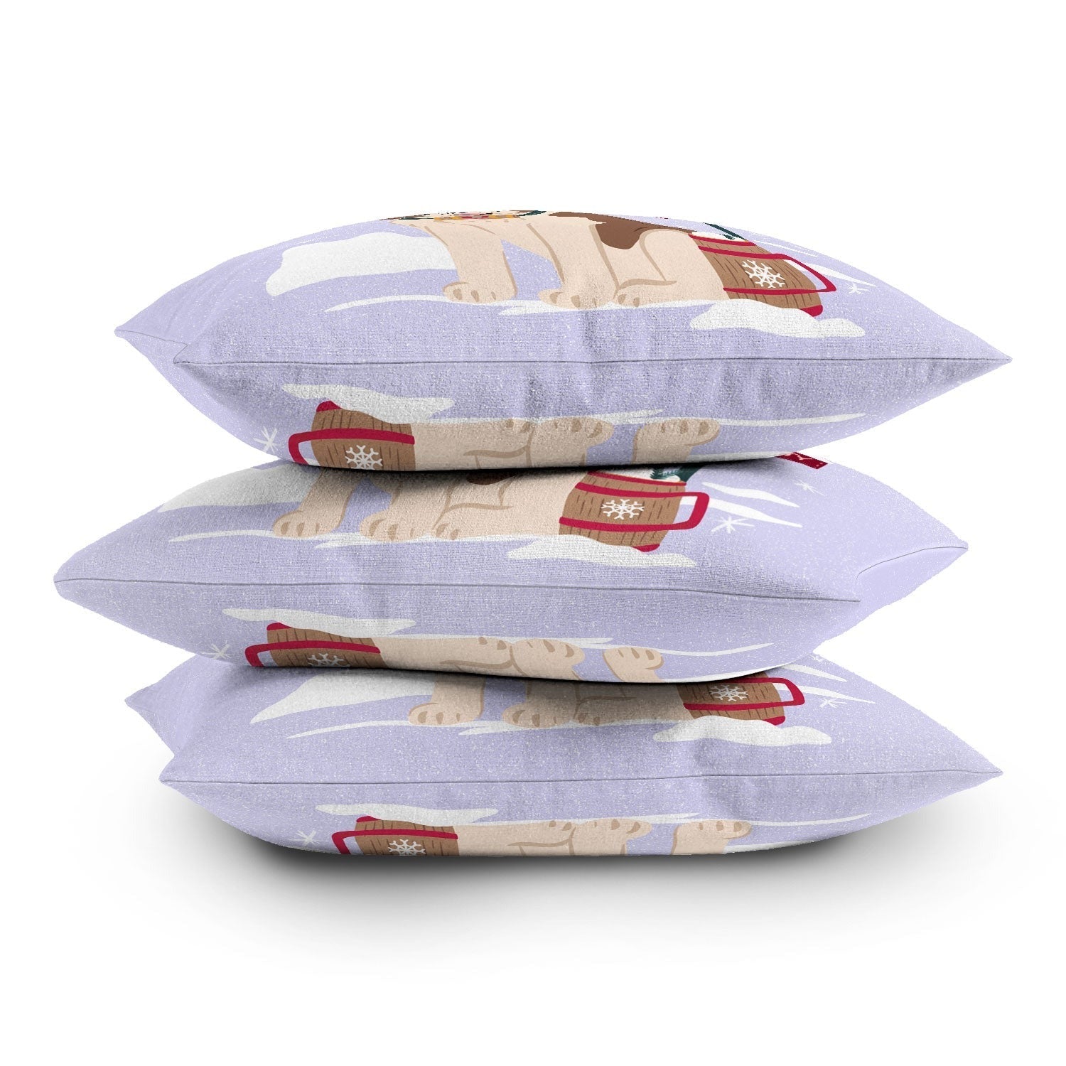 Design by Spark St Bernard Apres All Day Throw Pillow