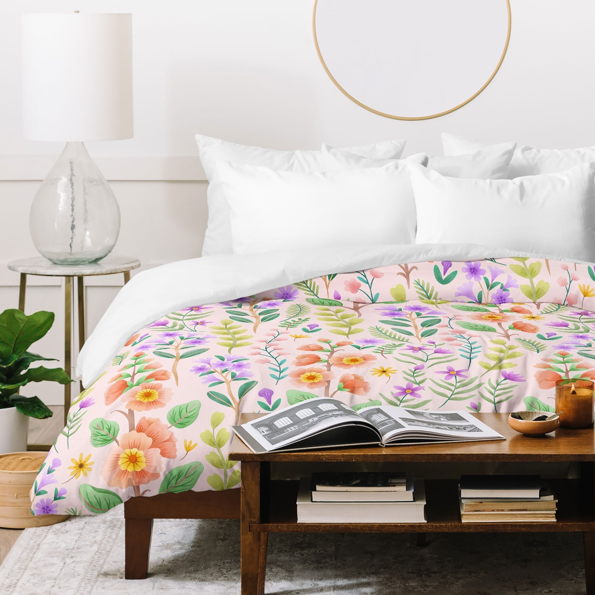 Pimlada Phuapradit Ditsy Spring Floral Duvet Cover