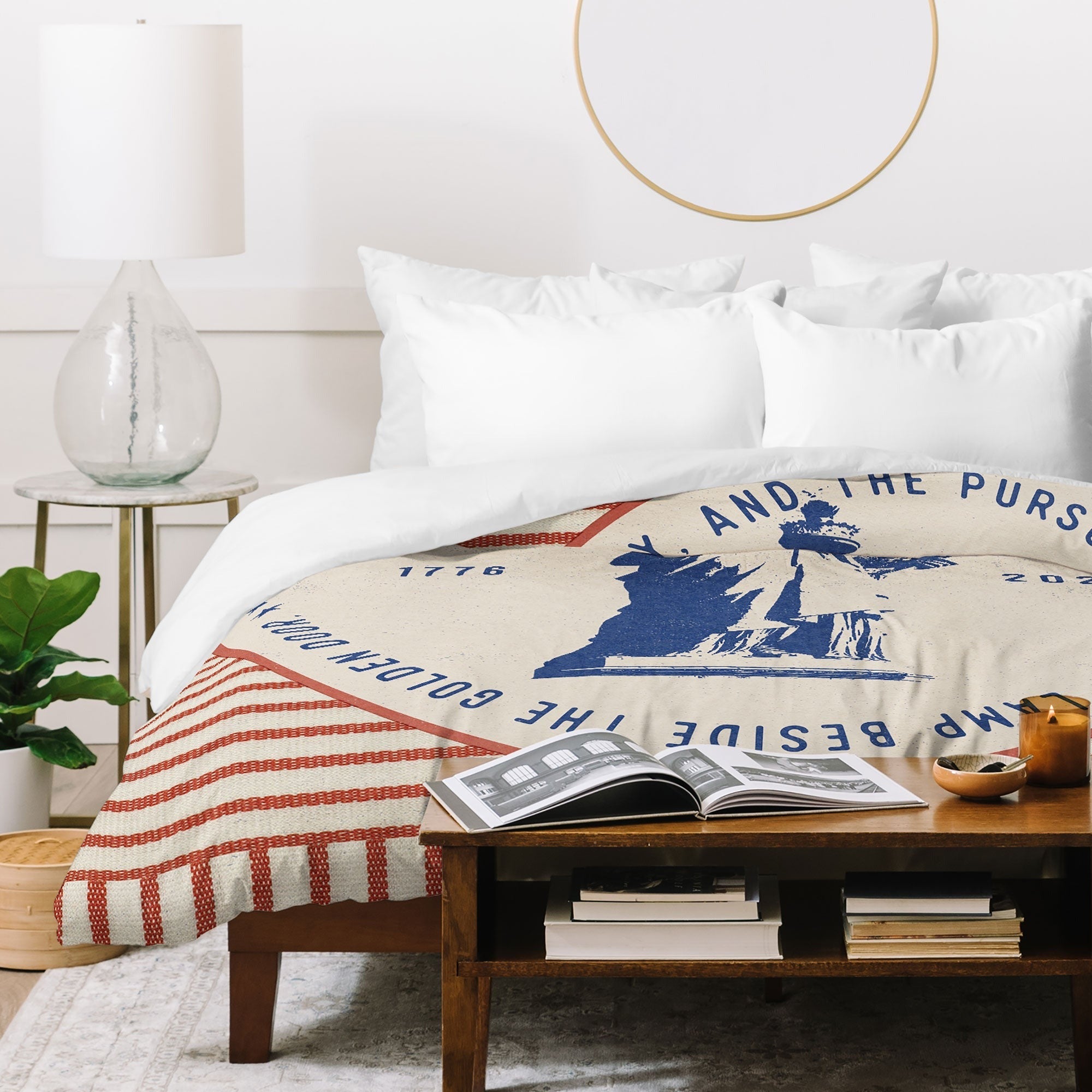 DENY Designs Life Liberty Duvet Cover