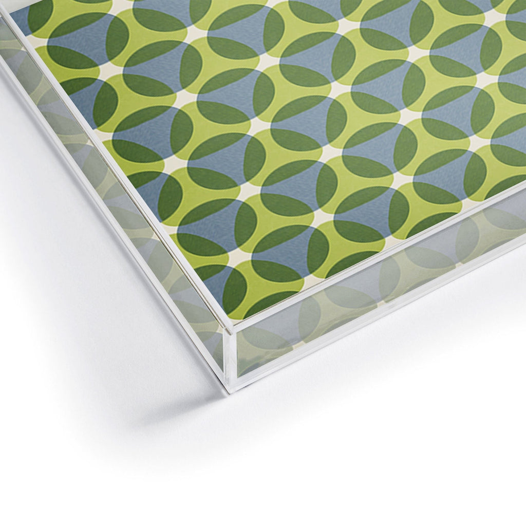 Marta Barragan Camarasa Stylish Retro Circle Acrylic Tray