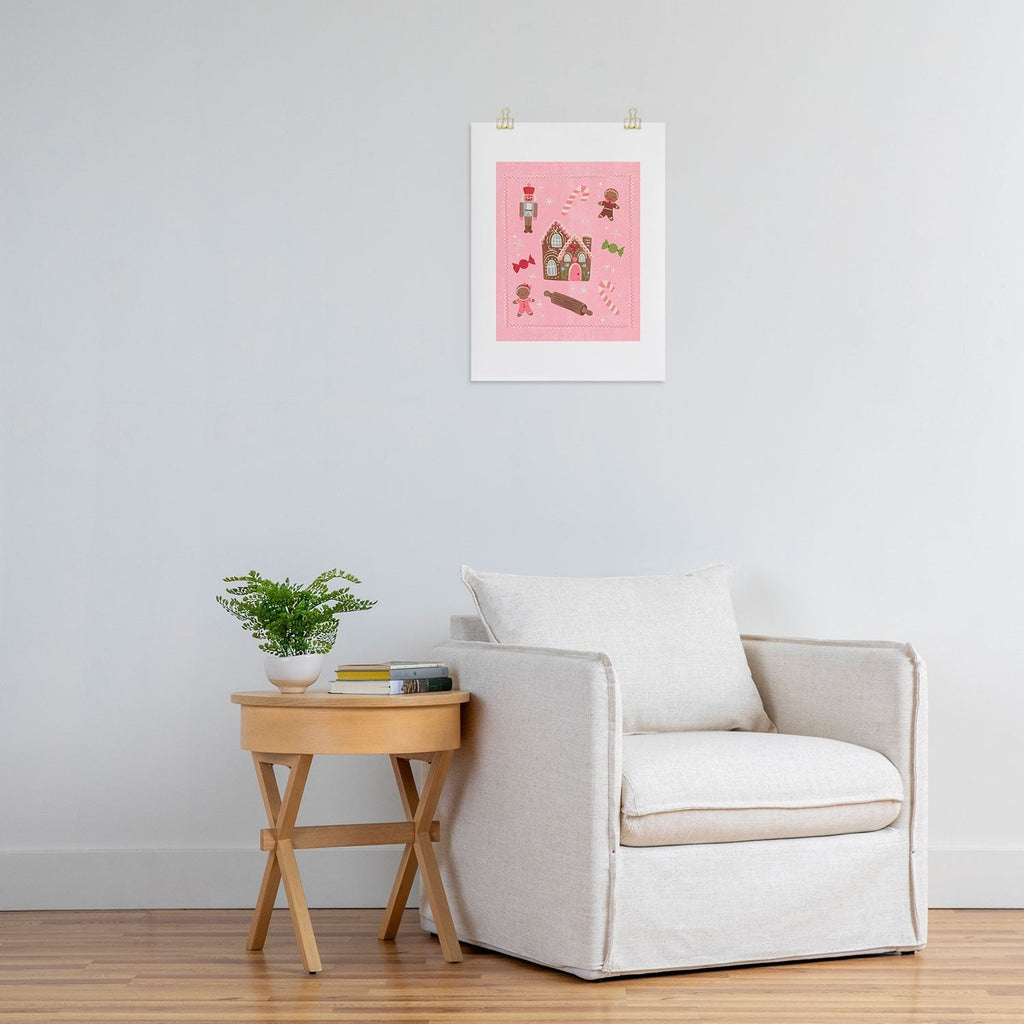 carriecantwell Sweet Christmas Holidays Art Print