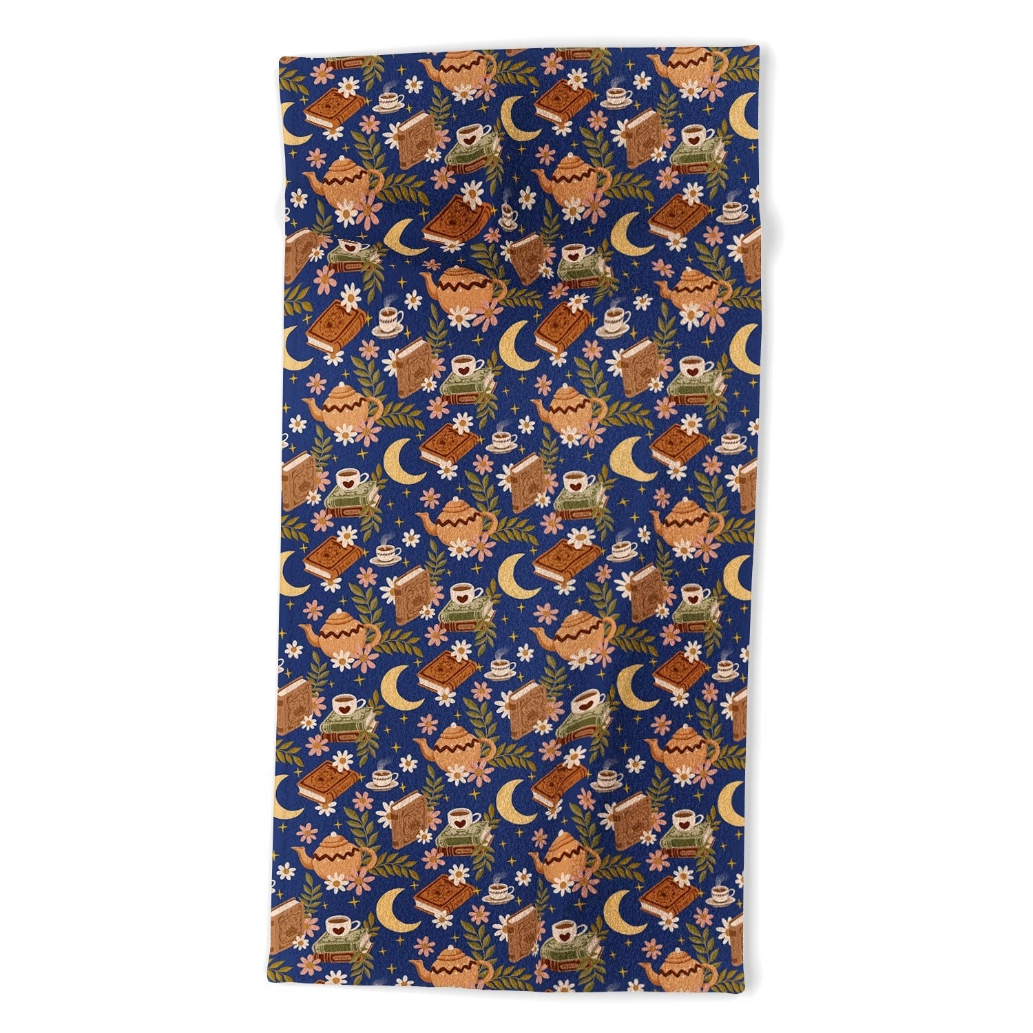 Avenie Moonlit Reading Nook II Beach Towel