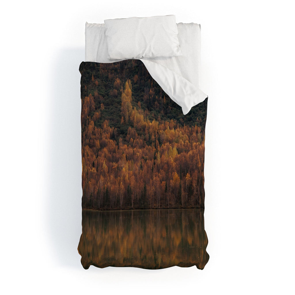 Hannah Kemp Fall Lake Duvet Cover