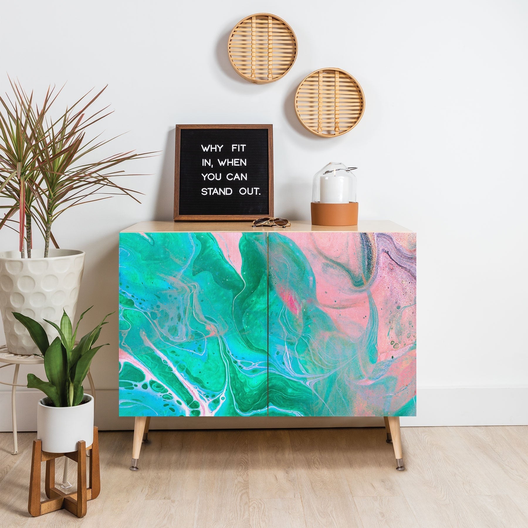 83 Oranges Another Worldly Credenza