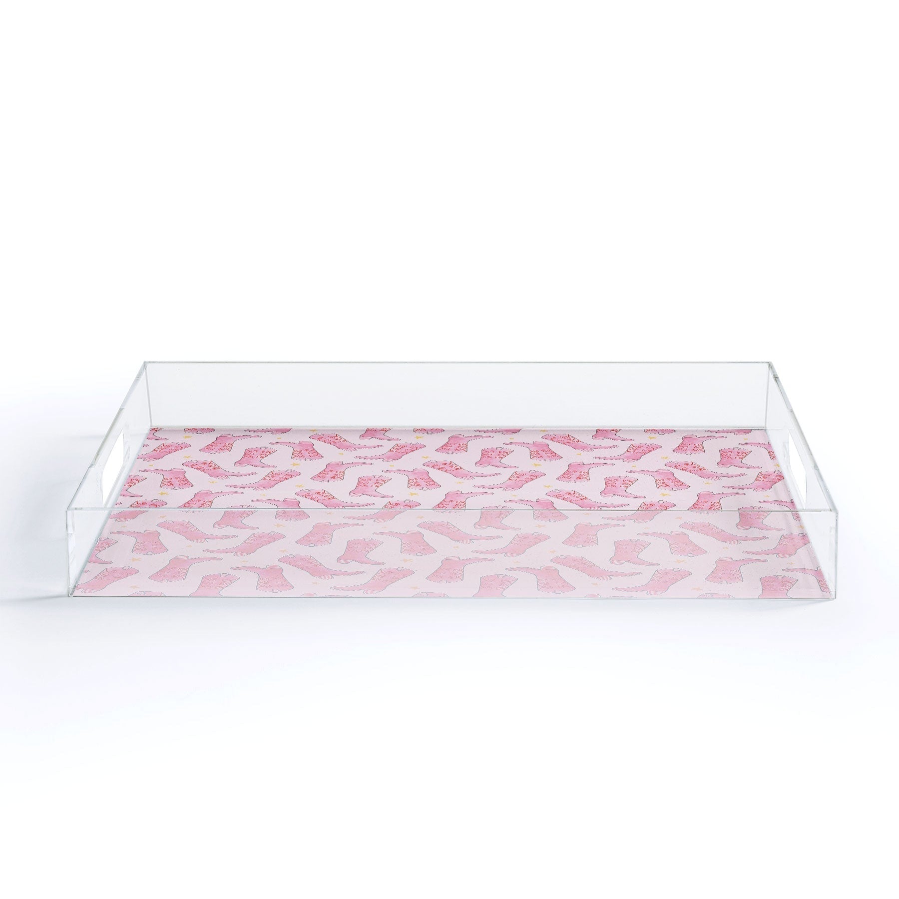 Love_Ryming Stars and Boots Acrylic Tray