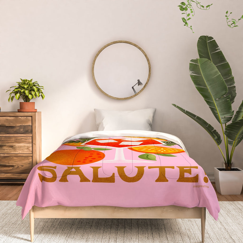 Jessica Molina Orange Spritz Comforter
