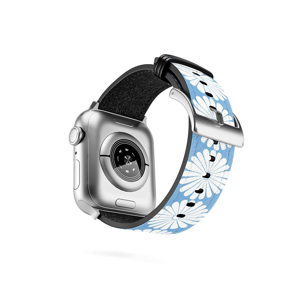 Colour Poems Retro Daisy XII Apple Watch Band