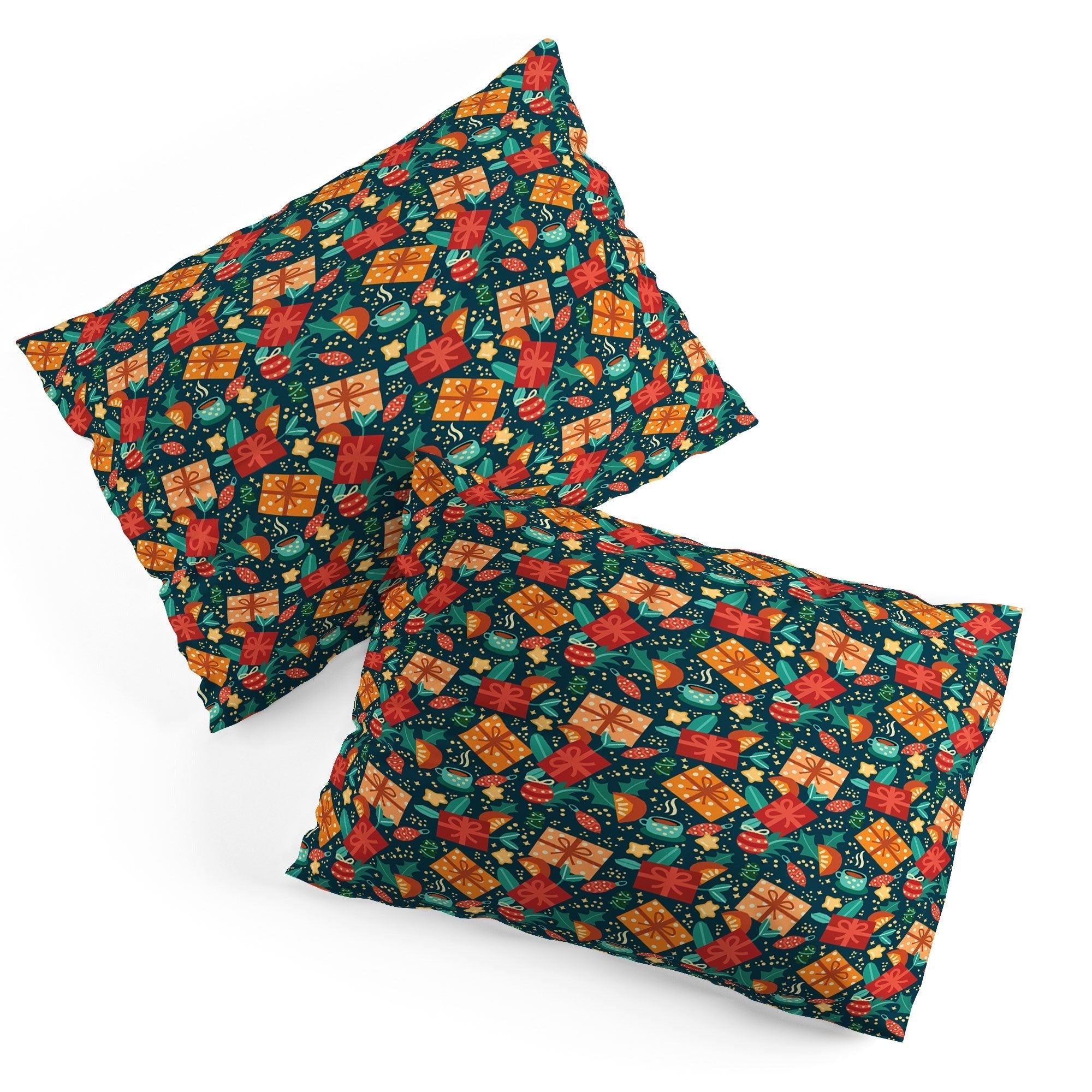 Valeria Frustaci Christmas pattern Pillow Shams